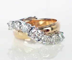 Parents Wedding Rings Redesigned