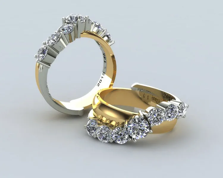 Parents Wedding Rings Redesigned