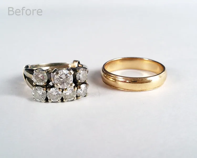 Parents Wedding Rings Redesigned
