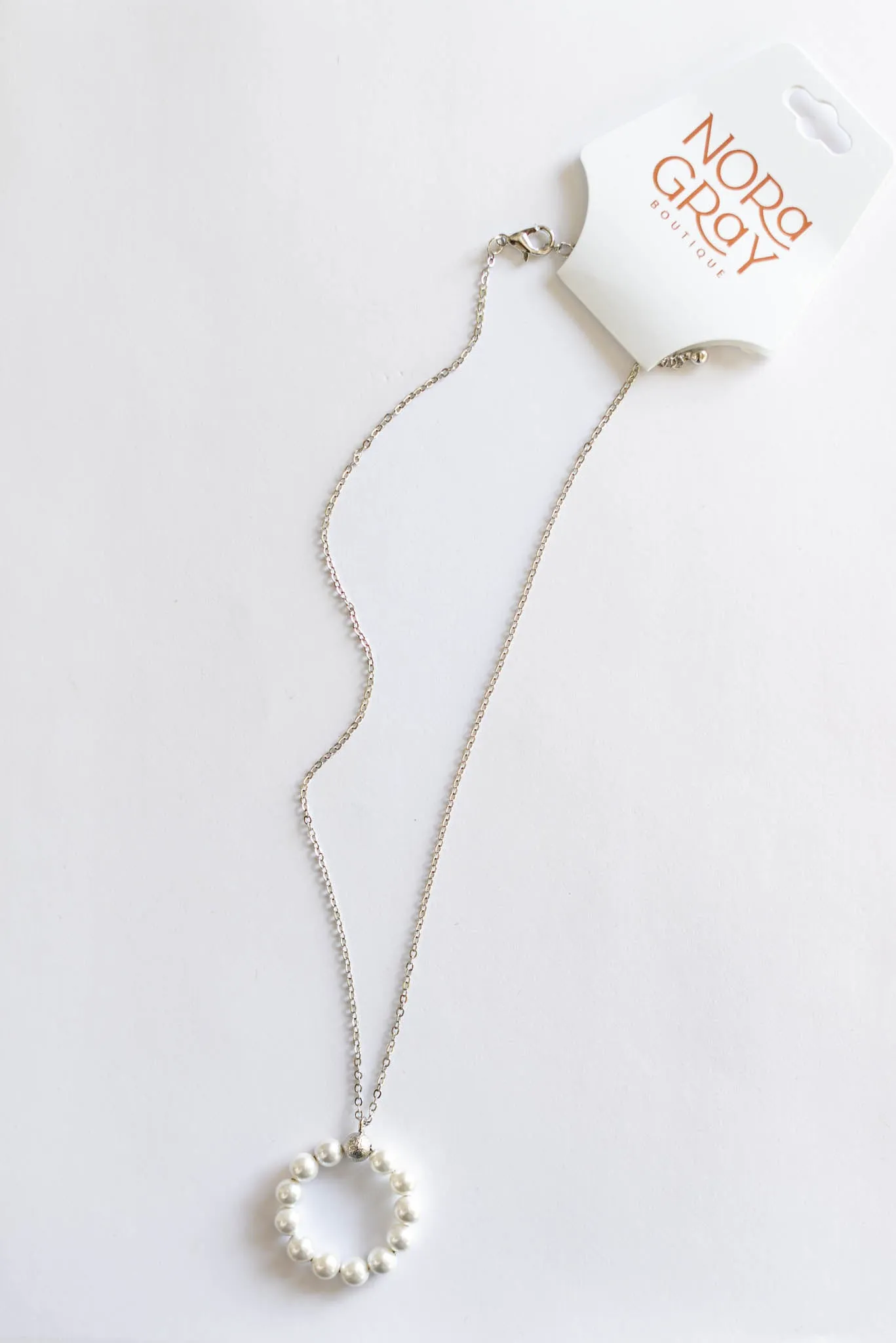 Pearl Circle Necklace