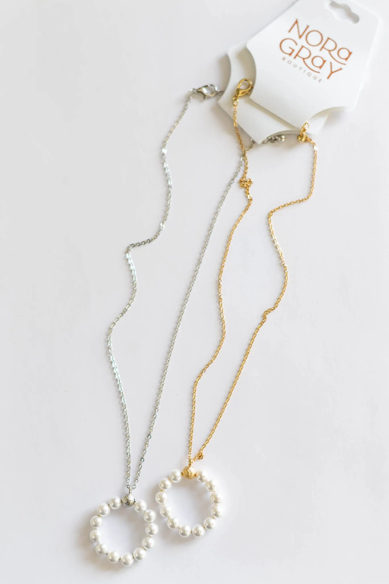 Pearl Circle Necklace