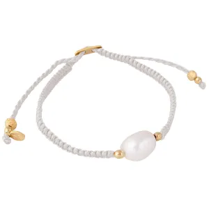 PEARL ROPE BRACELET - OYSTER
