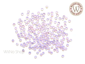 Pink Opal Round Flatback Crystal (ss3-ss10)