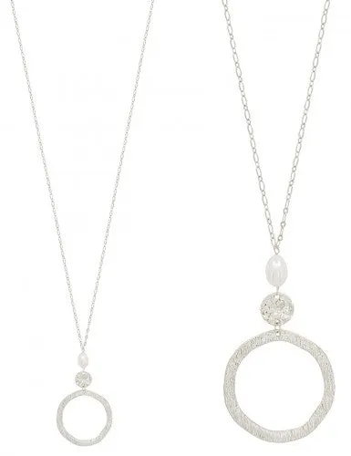 "Rylie" Open Circle Necklace