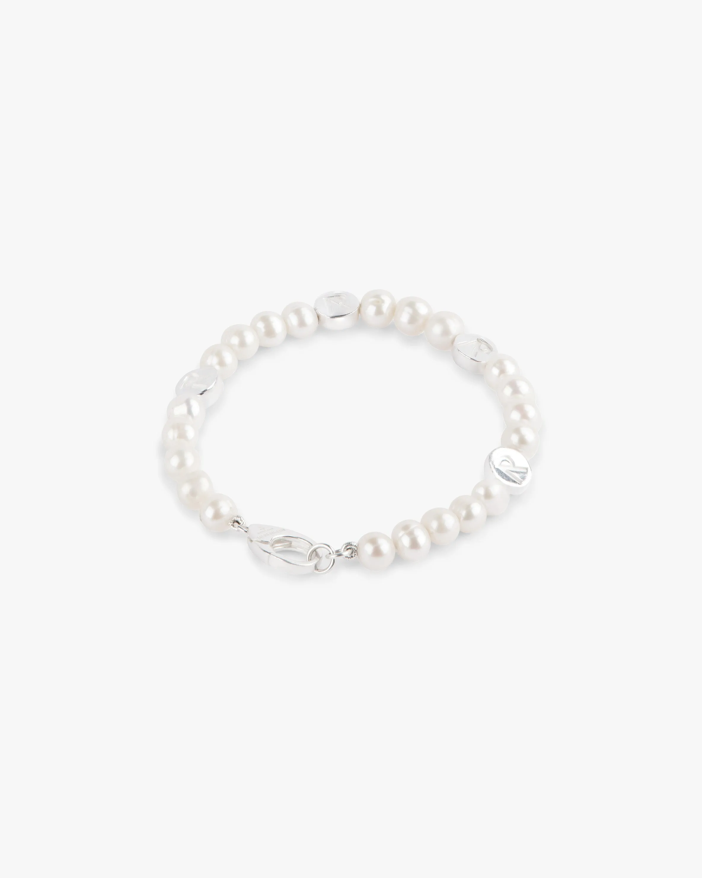 Represent Pearl Bracelet - Silver