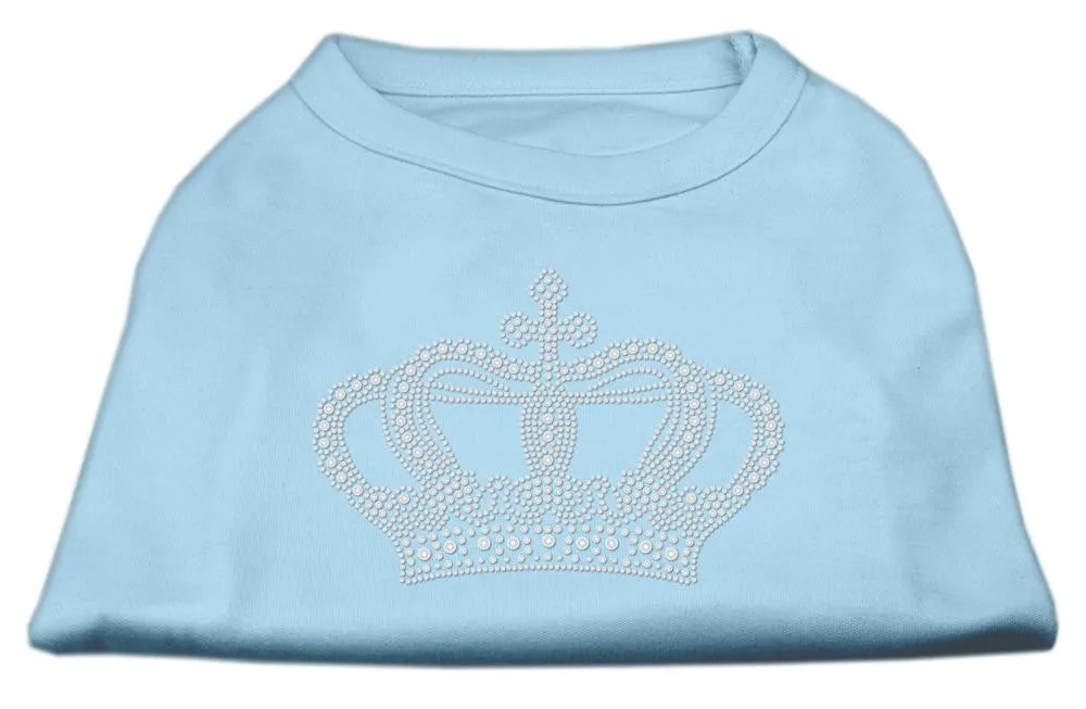 Rhinestone Crown Shirts Baby Blue S (10)