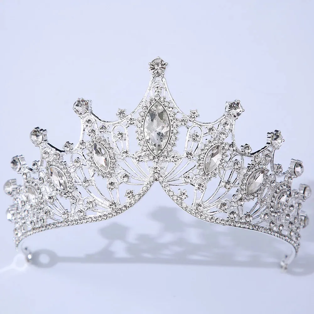 Rhinestone Crystal Wedding Pageant Prom Party Hair Accessories