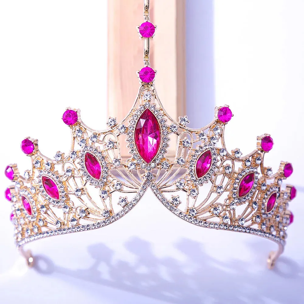 Rhinestone Crystal Wedding Pageant Prom Party Hair Accessories