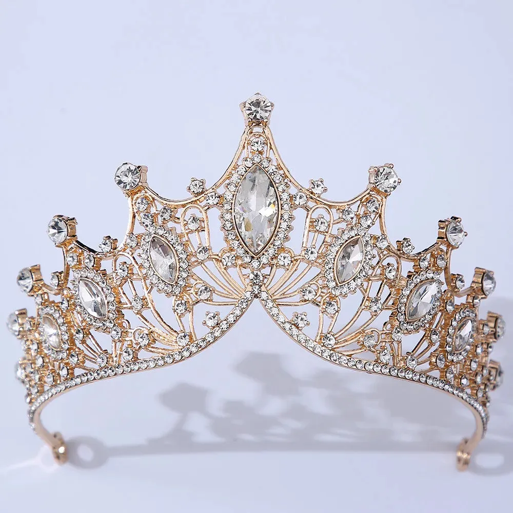 Rhinestone Crystal Wedding Pageant Prom Party Hair Accessories