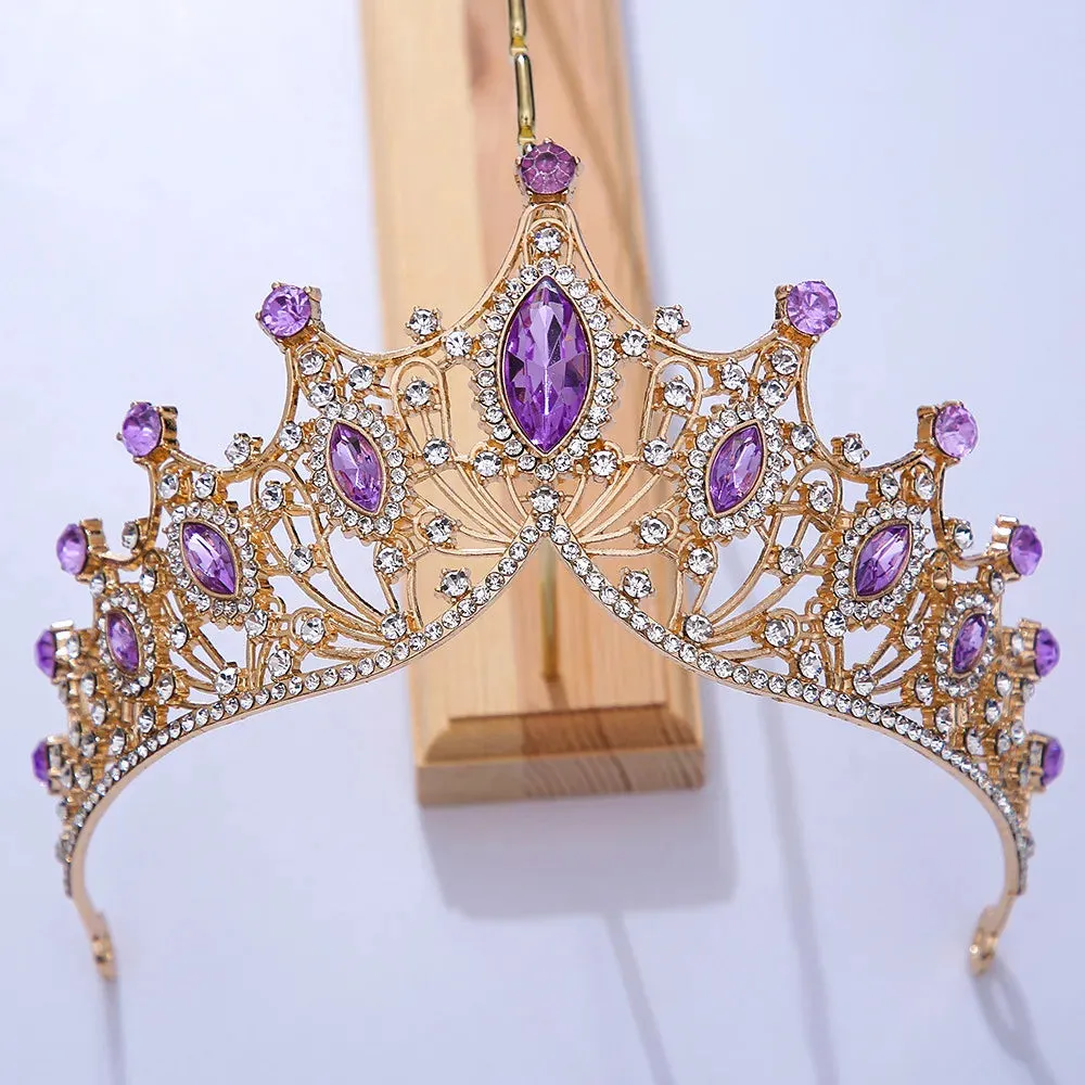 Rhinestone Crystal Wedding Pageant Prom Party Hair Accessories