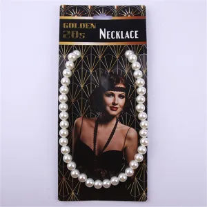 Roaring 20s Flapper Faux Necklace