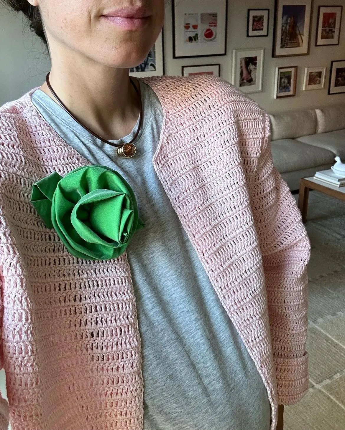 Rose Brooch