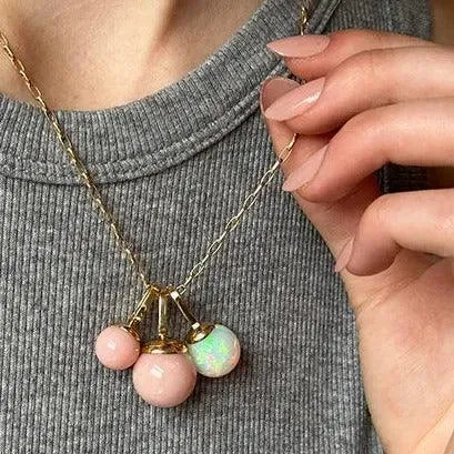 Small Ethiopian Opal Charm