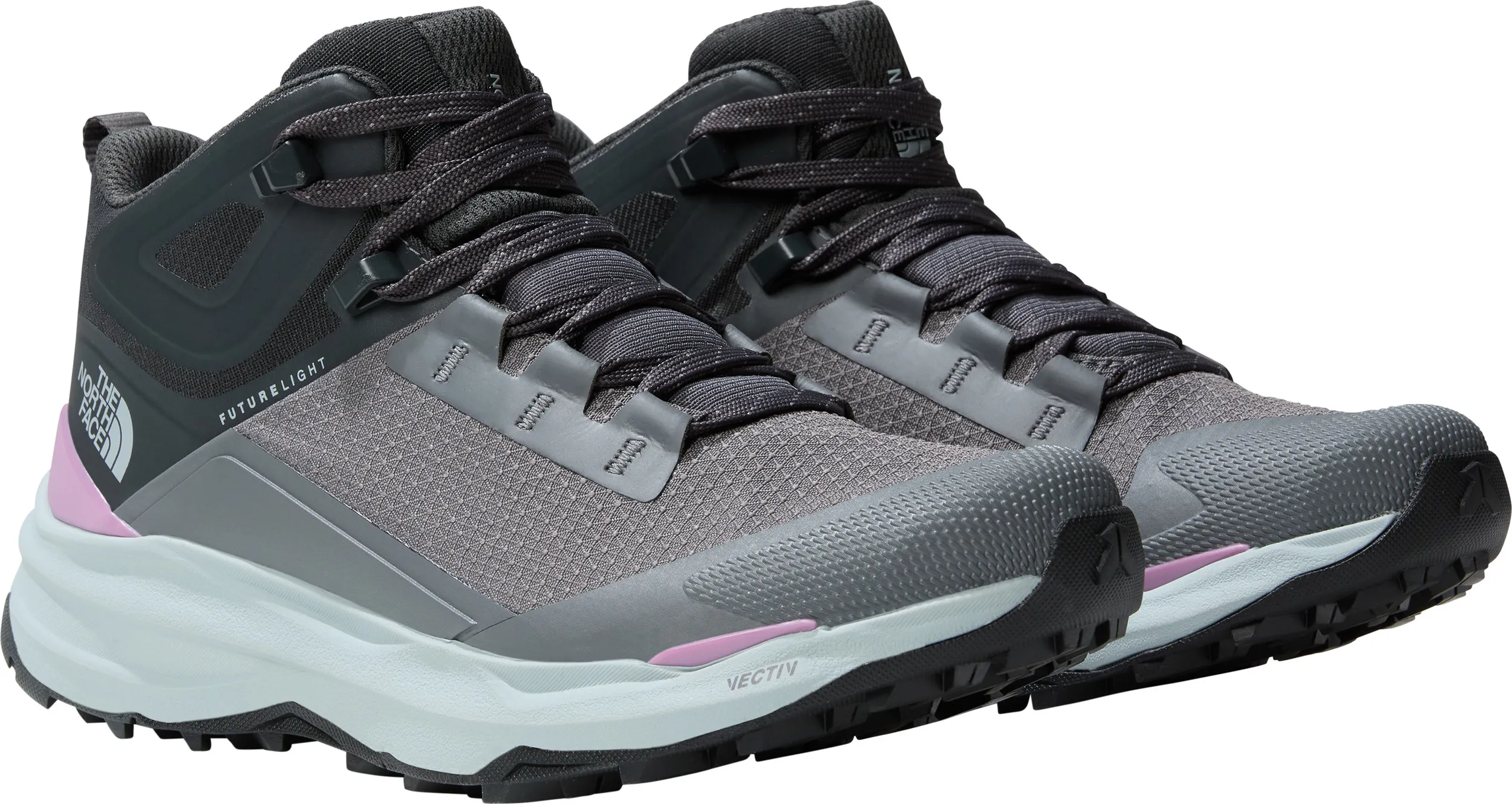 The North Face Women&#x27;s VECTIV Exploris 2 Mid Futurelight Smoked Pearl/Asphalt Grey | Buy The North Face Women&#x27;s VECTIV Exploris 2 Mid Futurelight Smoked Pearl/Asphalt Grey here | Outnorth