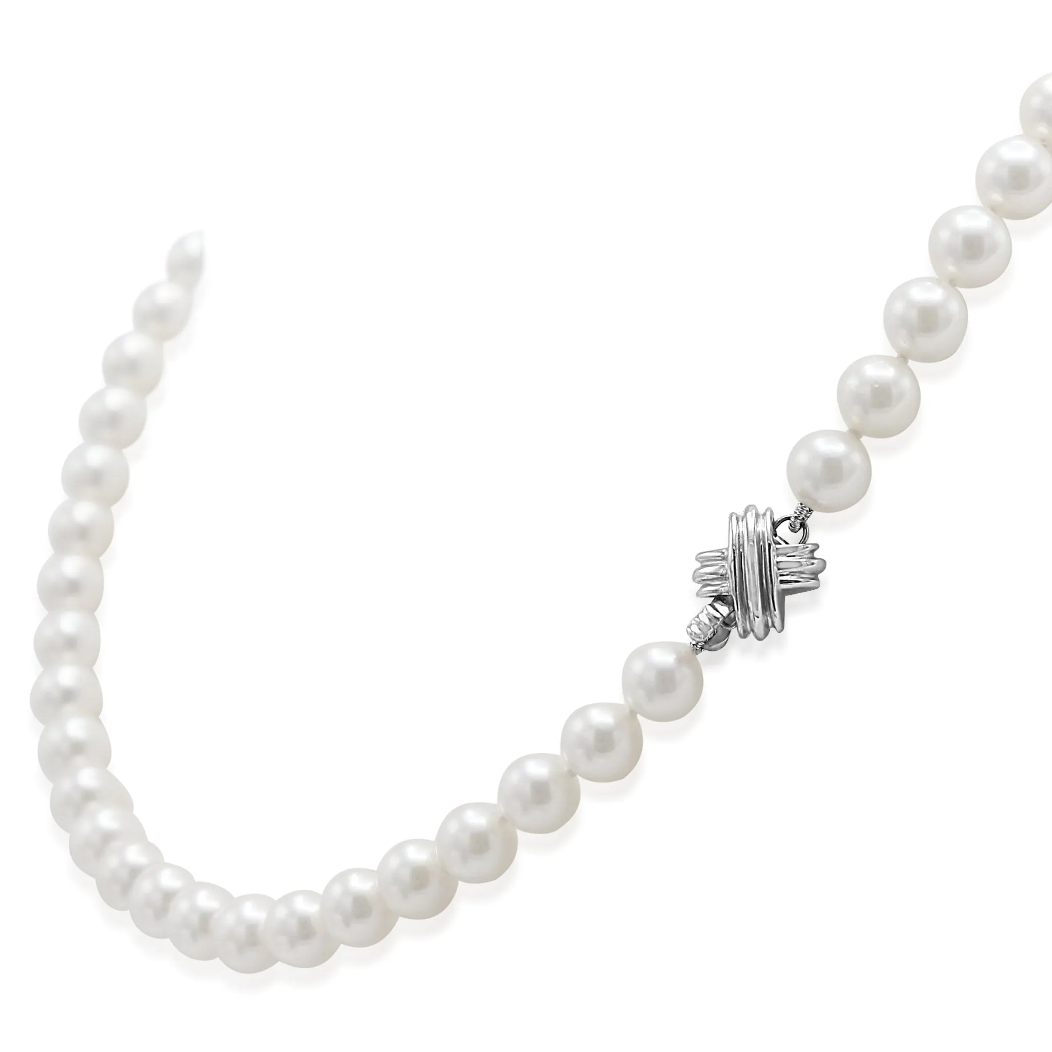 Tiffany Signature X 7mm Cultured Pearl Necklace