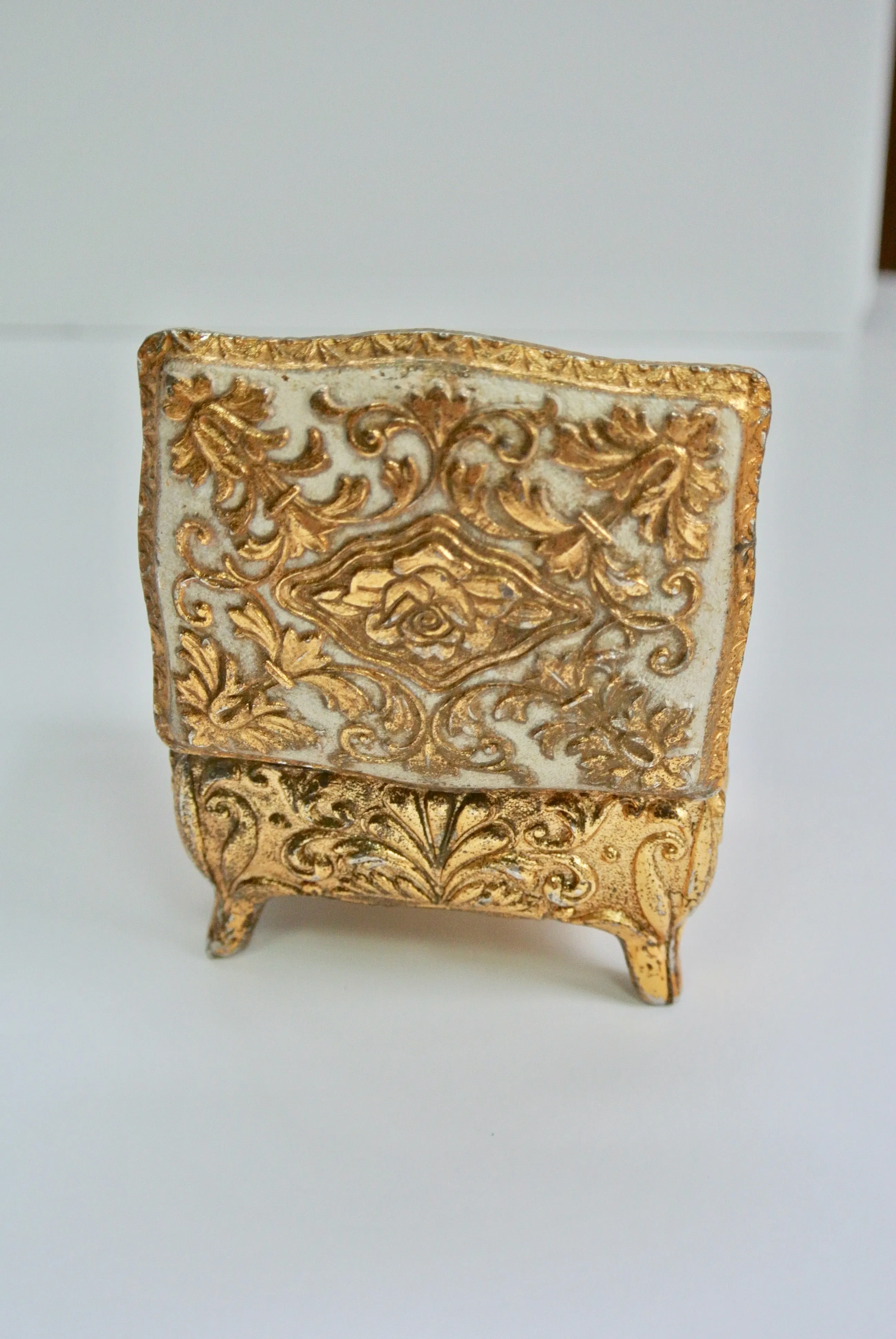 Tiny Rose Pink Ring Box