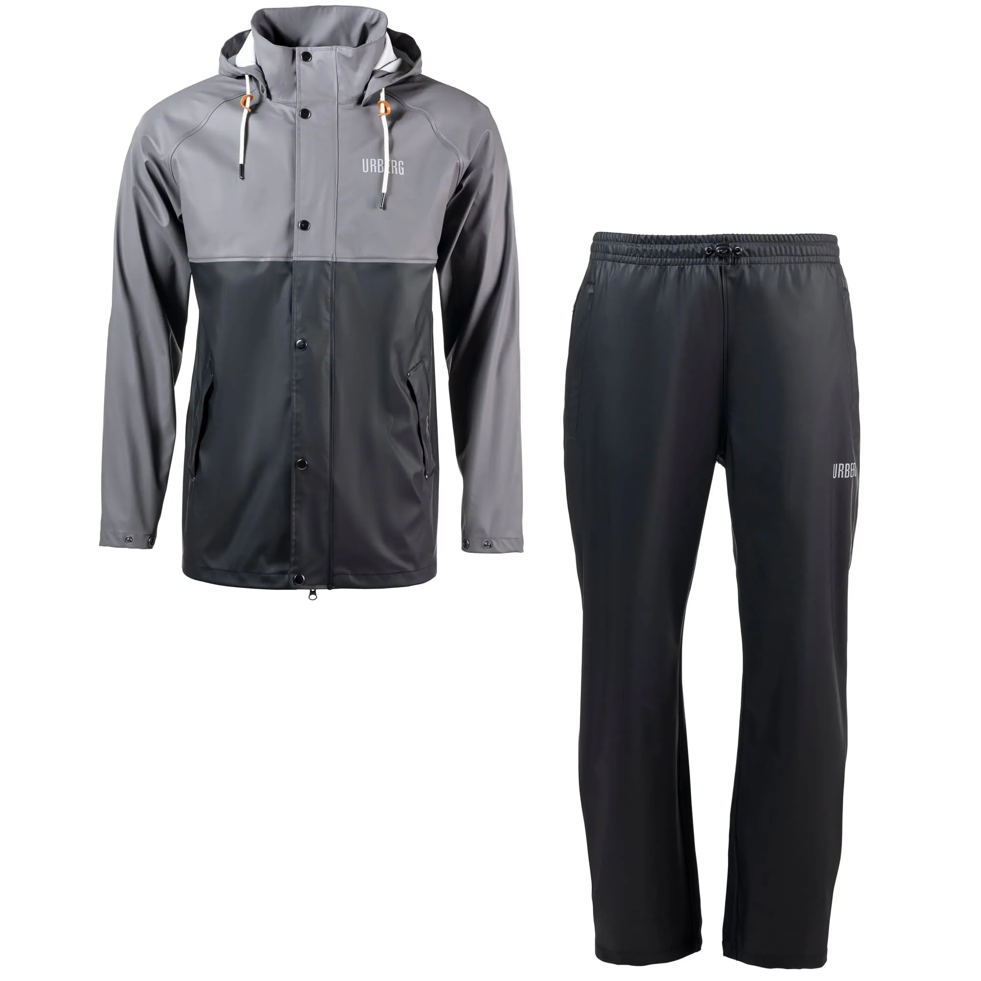 Urberg Malme PU Rain Set Unisex Jet Black/Smoked Pearl | Buy Urberg Malme PU Rain Set Unisex Jet Black/Smoked Pearl here | Outnorth