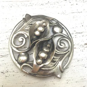 Vintage 30's Brooch | 30s does Art Nouveau | Sterling Silver Calla Lily Brooch | Art Nouveau, Hippie, Boho