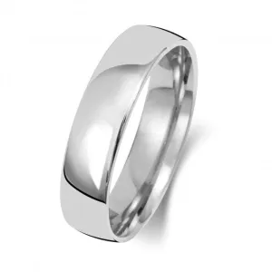 Wedding Band 18K Slight Court 5mm-1.45 Wedding  Ring WQ115WM