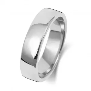Wedding Band 18K Soft Court 5mm-1.45 Wedding  Ring WQ135WM