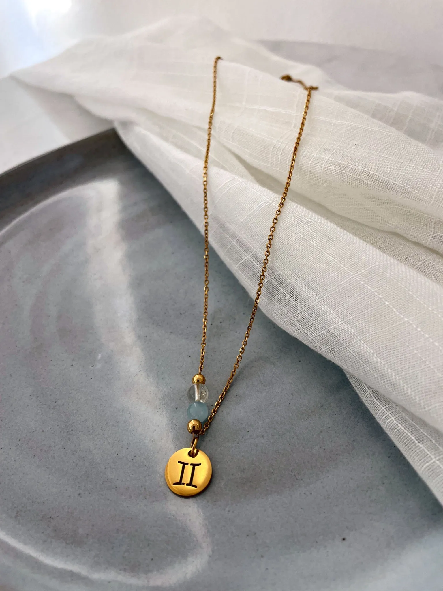 Zodiac Necklace Gemini