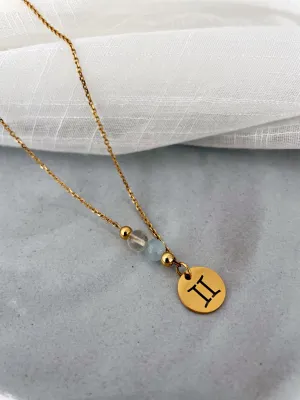 Zodiac Necklace Gemini
