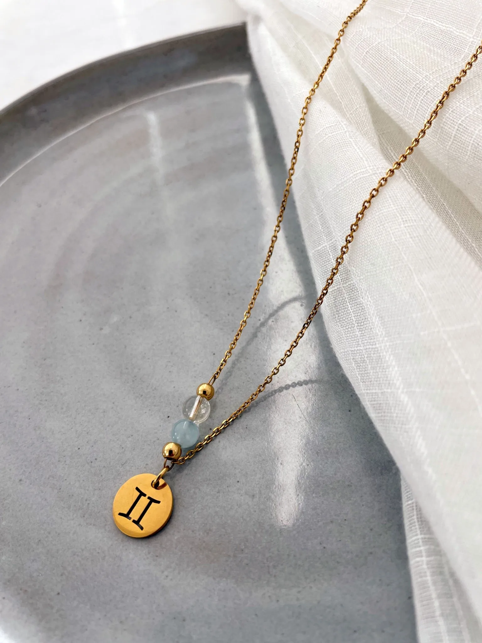 Zodiac Necklace Gemini
