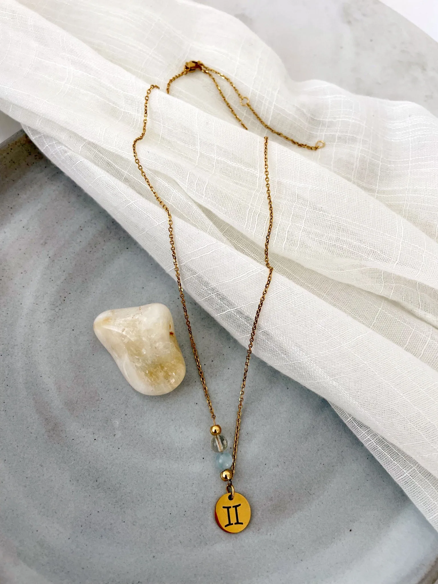Zodiac Necklace Gemini